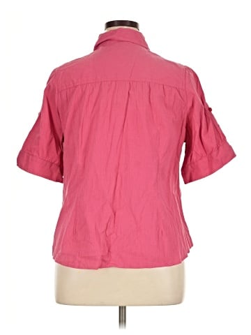 Liz & Co. Short Sleeve Blouse (view 2)