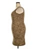 Xhilaration Animal Print Tan Cocktail Dress Size XXL - photo 5
