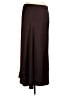 Zara Solid Brown Burgundy Formal Skirt Size M - photo 2