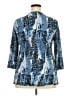 Essentials 100% Polyester Blue 3/4 Sleeve Blouse Size 2X - photo 2