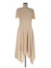 ECI Stripes Tan Casual Dress Size M - photo 1