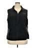 Columbia 100% Polyester Black Sweater Vest Size 2X - photo 1