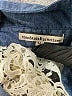 Standards & Practices Blue Casual Dress Size M - photo 7