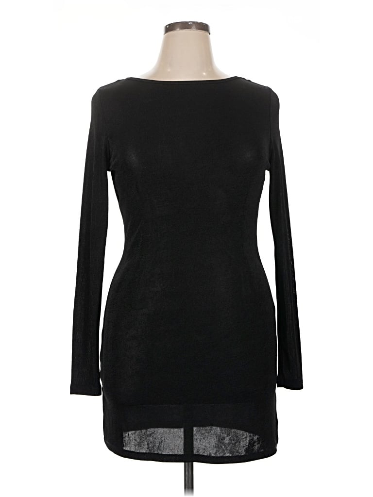 Pre-owned Lioness Casual Dress In Black