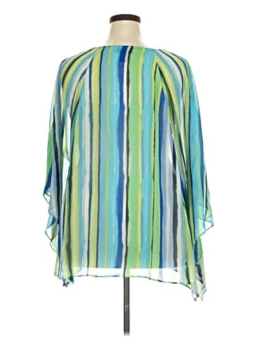 Maggie Barnes 3/4 Sleeve Blouse (view 2)