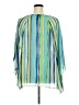 Maggie Barnes 100% Polyester Green 3/4 Sleeve Blouse Size 16 (2) - photo 2