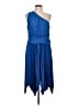 Shein Curve 100% Polyester Blue Cocktail Dress Size 12 Plus (0) - photo 1