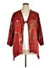 Natori 100% Polyester Red Kimono Size 1X - photo 1