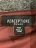 Perceptions Paisley Orange Casual Dress Size 20 - photo 7