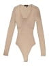 Missguided Tan Bodysuit Size 6 - photo 1