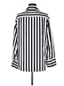 H&M 100% Polyester Stripes Ivory 3/4 Sleeve Blouse Size M - photo 2