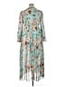 Unbranded 100% Polyester Teal Casual Dress Size XL - photo 2