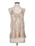 Unbranded Silver Sleeveless Top Size M - photo 1