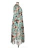 Unbranded 100% Polyester Teal Casual Dress Size XL - photo 4