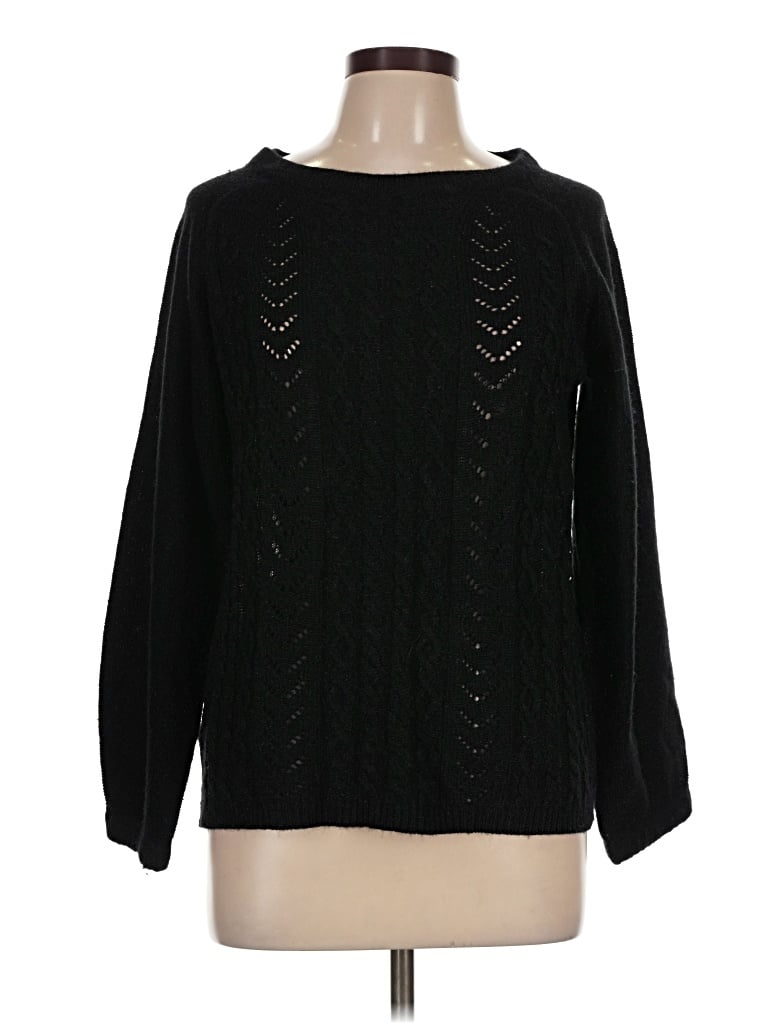 Pre-owned Assorted Brands Pullover Sweater In Black