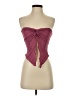 Shein Burgundy Tube Top Size 4 - photo 1