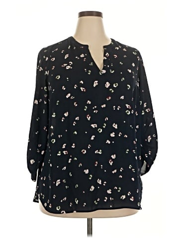 Mix by 41 Hawthorn Long Sleeve Blouse (view 1)