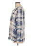 Joie Plaid Blue Long Sleeve Blouse Size L - photo 5