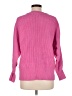 On 34th Solid Pink Pullover Sweater Size M - photo 2