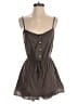 Shein 100% Cotton Solid Brown Romper Size S - photo 1