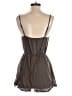 Shein 100% Cotton Solid Brown Romper Size S - photo 2