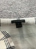 Ann Taylor 100% Polyester Plaid Gray Short Sleeve Polo Size M - photo 7