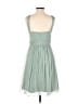 J.Crew 100% Polyester Green Cocktail Dress Size 6 - photo 2