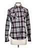 Pendleton 100% Virgin Wool Plaid Gray Long Sleeve Button-Down Shirt Size S - photo 1