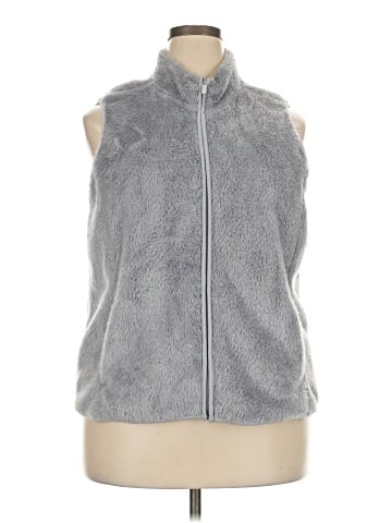 Croft & Barrow Faux Fur Vest (view 1)