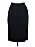 Unbranded 100% Cotton Solid Black Formal Skirt Size 8 - photo 2