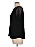 Papermoon 100% Polyester Black Short Sleeve Top Size L - photo 5