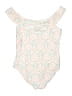 Marilyn Monroe Paisley Ivory Pink One Piece Swimsuit Size L - photo 2
