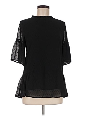 A Dip of Darling Short Sleeve Blouse (view 1)