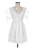 Freesia 100% Polyester White Cocktail Dress Size M - photo 1