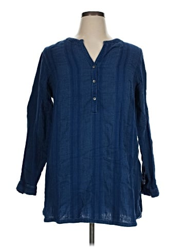 Purejill Long Sleeve Blouse (view 1)