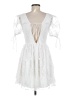 Freesia 100% Polyester White Cocktail Dress Size M - photo 2