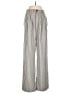 Reformation Stripes Silver Tan Casual Pants Size 0 - photo 1
