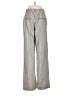 Reformation Stripes Silver Tan Casual Pants Size 0 - photo 2