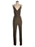Lulus Solid Brown Jumpsuit Size S - photo 1