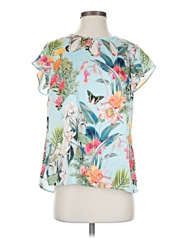 rsvp by TALBOTS Short Sleeve Blouse (view 1)