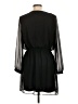 Express 100% Polyester Solid Black Cocktail Dress Size L - photo 2