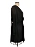 Express 100% Polyester Solid Black Cocktail Dress Size L - photo 4