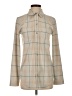 Quince Tweed Tan Long Sleeve Blouse Size S - photo 1