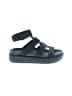 Crocs Black Sandals Size 6 - photo 1
