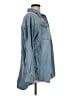 SOFIA 100% Cotton Blue Long Sleeve Button-Down Shirt Size L - photo 4