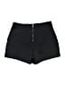 New Look 100% Polyamide Solid Black Shorts Size 8 - photo 2