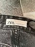 Zara Chevron-herringbone Black Jeans Size 2 - photo 7