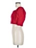 Miami 100% Polyester Red 3/4 Sleeve Blouse Size M - photo 5