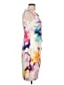 Calvin Klein Print White Cocktail Dress Size 10 - photo 4