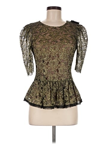 BCBGMAXAZRIA 3/4 Sleeve Top (view 1)